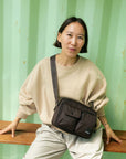 Kintobe MILES Umhängetasche – Downtown Mocha