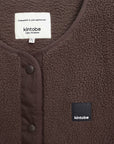 Kintobe SKY Fleeceweste - Downtown Mocha