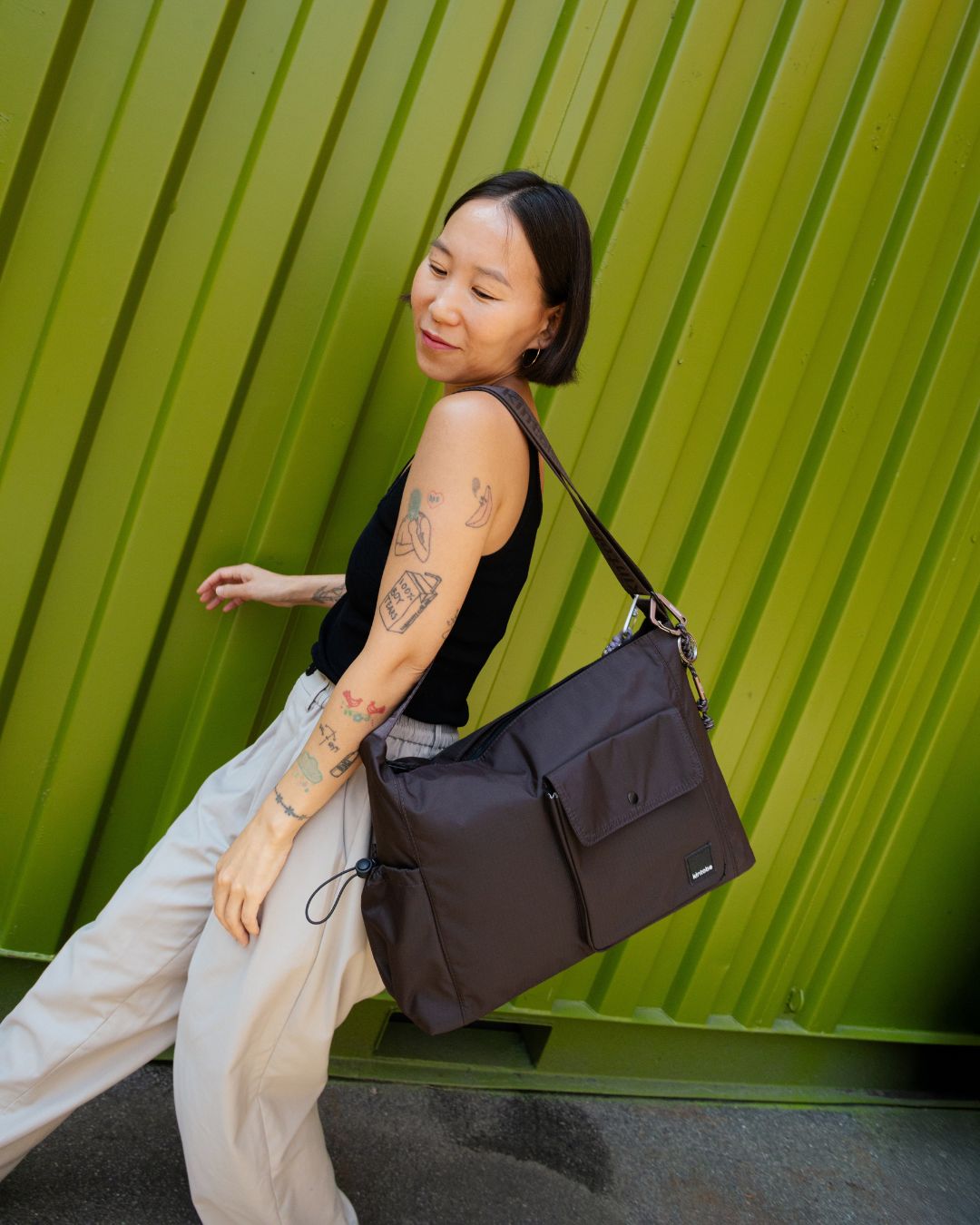 ミキモトバック Kintobe MILO Messenger Bag - Downtown Mocha