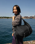 Kintobe JUNO Half-moon bag - Jet Black
