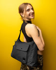 Kintobe MILO Messenger Bag - Jet Black