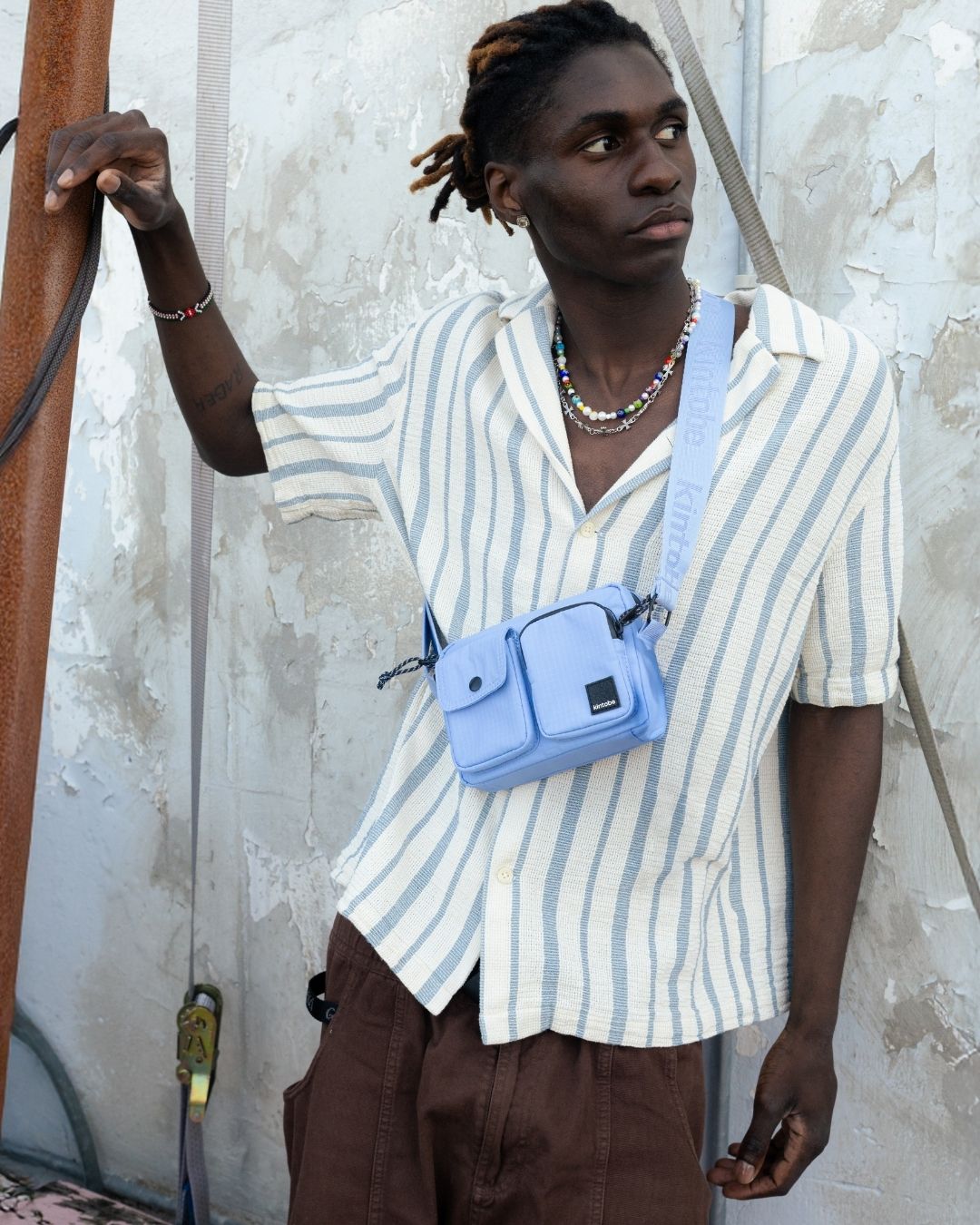 KOJI WATANABE ミニハンドバッグ Kate Spade x Naomi Watanabe Small Camera Bag Crossbody Metallic