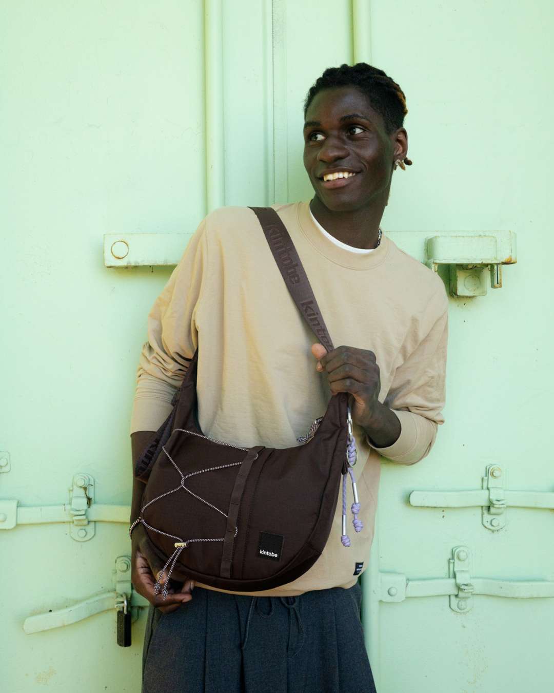 Kintobe HAZE Crossbody Bag - Downtown Mocha