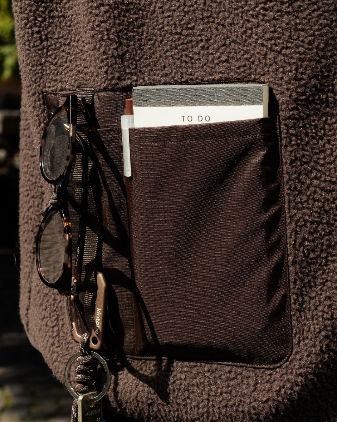 Kintobe SKY Fleeceweste - Downtown Mocha