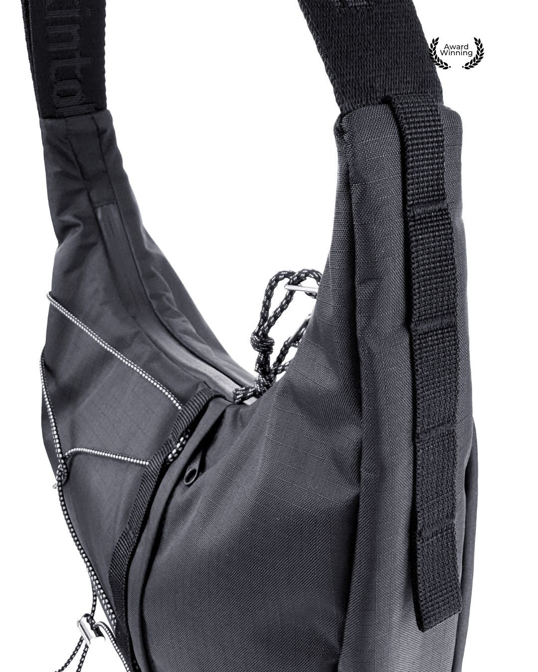 バッグ y0bz Kintobe HAZE Crossbody Bag - Jet Black