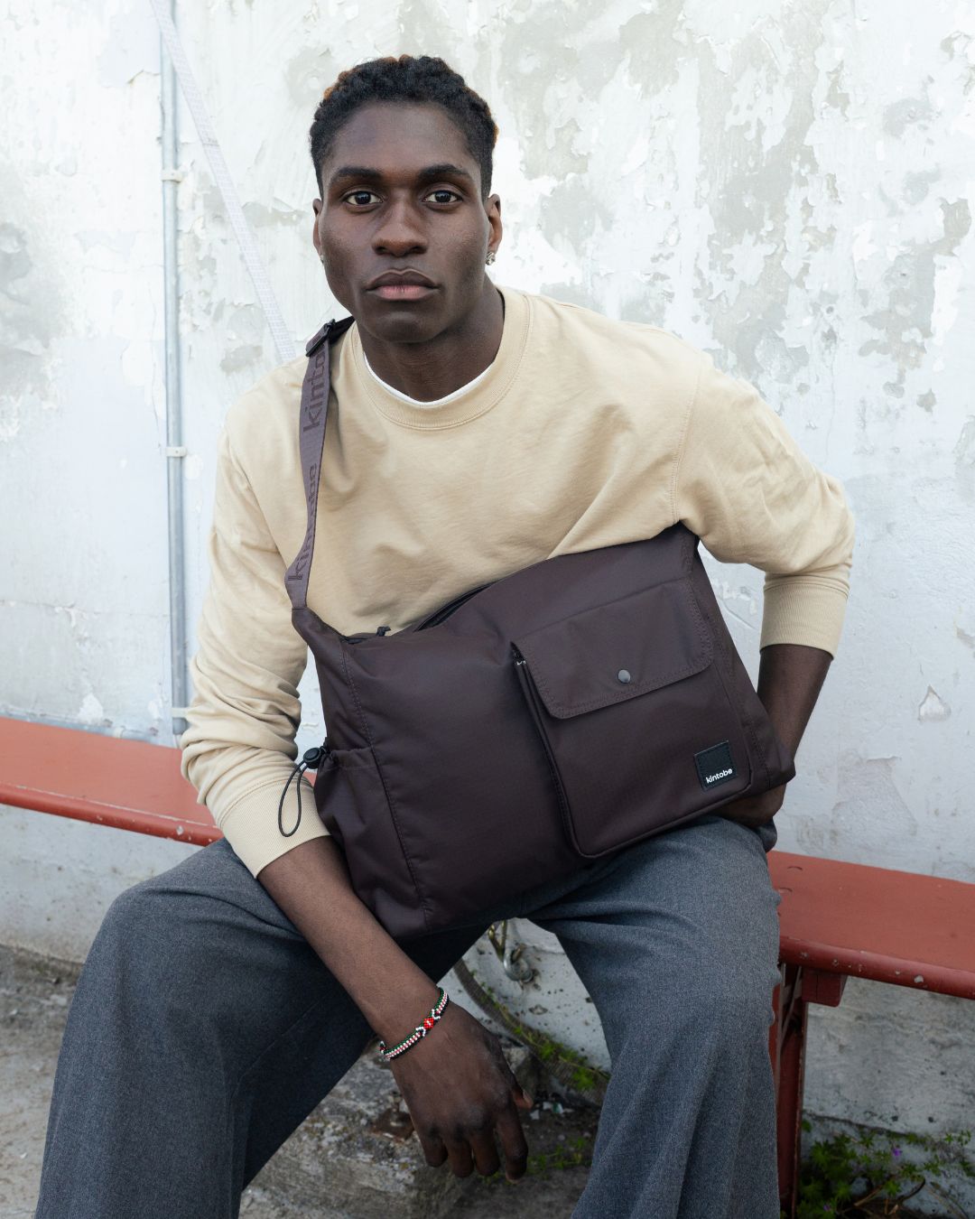 Kintobe MILO Messenger Bag - Downtown Mocha