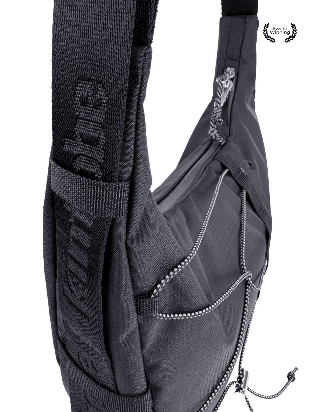 Kintobe HAZE Crossbody Bag - Jet Black