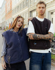 Kintobe SKY Fleeceweste - Downtown Mocha
