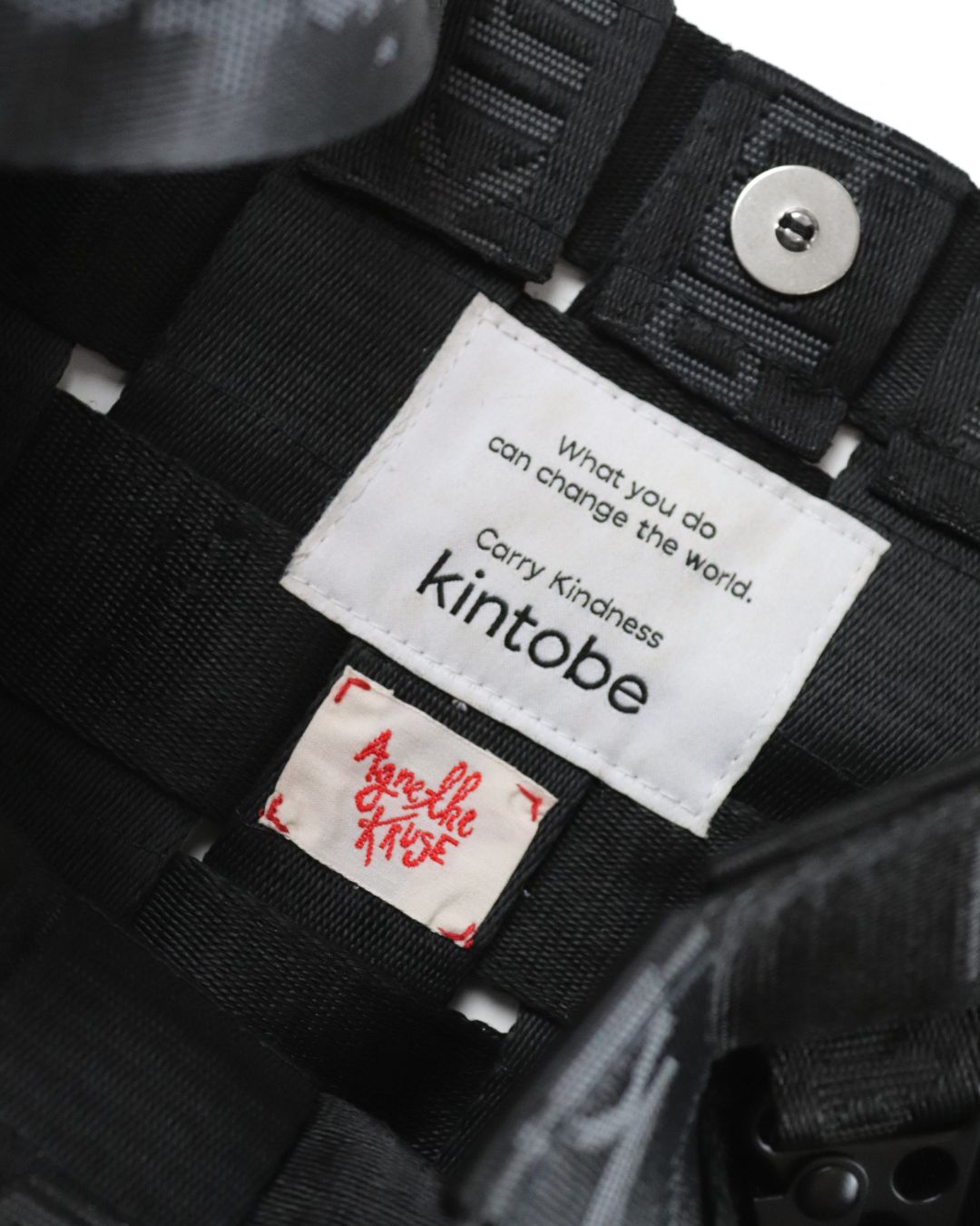 Kintobe ECHO Umhängetasche - Jet Black