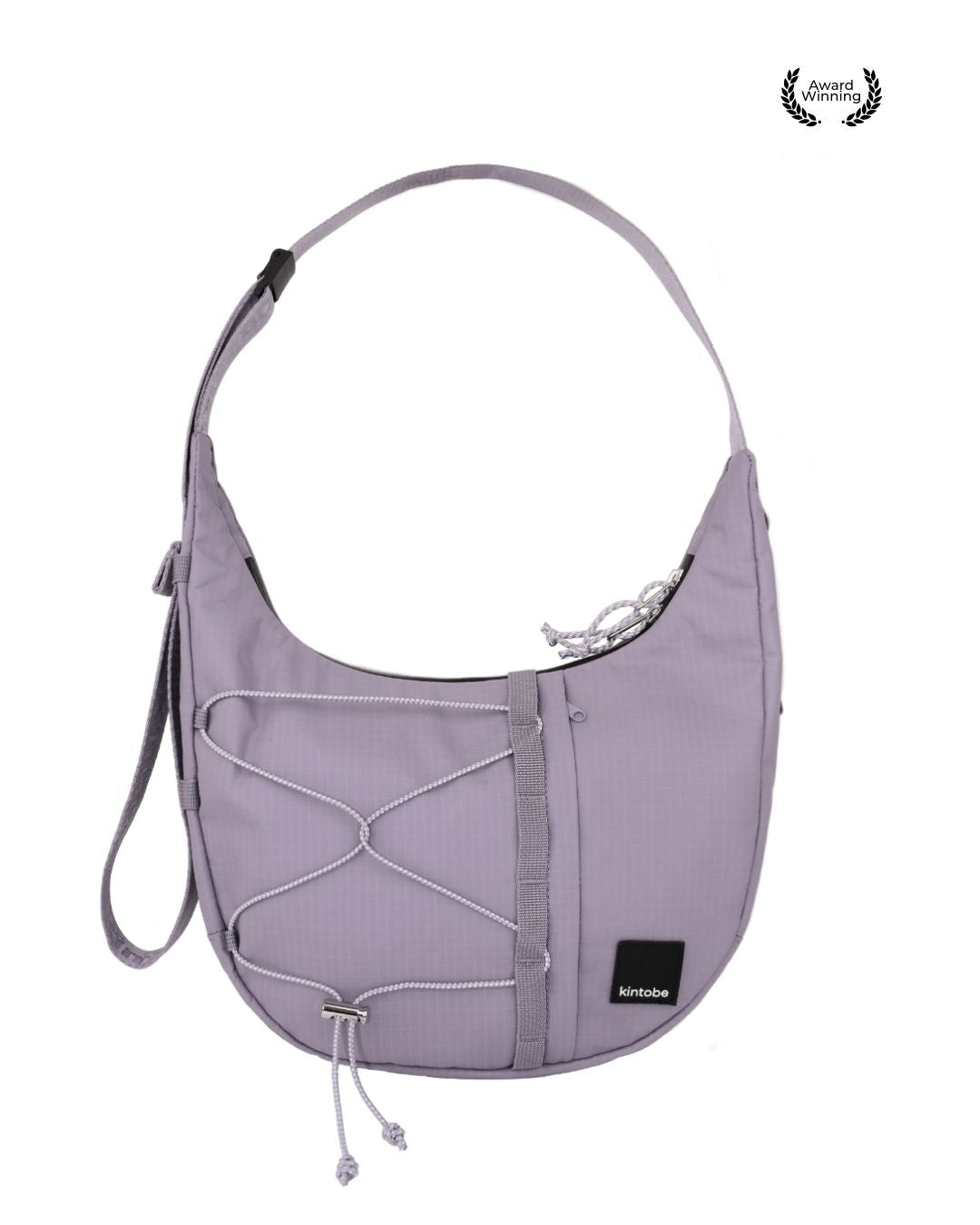 HAZE crossbody bag in Concrete Lilac by Kintobe