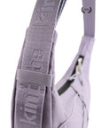 Close-up of HAZE zipper and strap detail