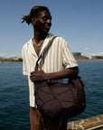 Kintobe JUNO Half-moon bag - Downtown Mocha