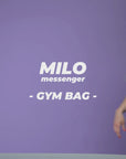 Kintobe MILO Messenger Bag - Deep Aubergine